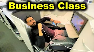 Canada To India In Air Canada Business Class Flight 😍