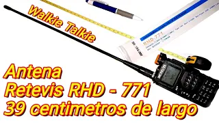 Antena Retevis RHD 771 para VHF / UHF Walkie Talkie