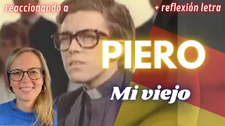 🇩🇪 Alemana reacciona primera vez a Piero - Mi viejo 🇦🇷 + Reflexión