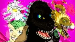 LHUGUENY Godzilla vs Mechagodzilla / Godzilla vs King Ghidorah Musical Mashup #26 RaveDj