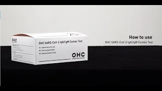 OSANG Healthcare GeneFinder COVID-19 IgG/IgM Combo Test / Antibody COMBO Rapid Test