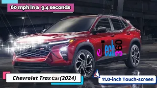 Upcoming CHEVROLET TRAX (2024)- First Look, Interior and Exterior || Price, Features, and Full Specs