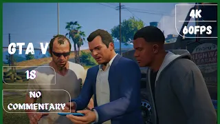 [18] GTA V FULL WALKTHROUGH 4K 60 FPS (NO COMMENTARY) PART 18