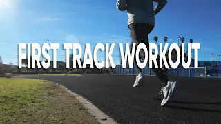 Training for a sub 4:30 mile (First TRACK Workout of 2020)