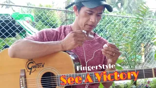 See A Victory - Elevation Worship Fingerstyle by Angkol Jun