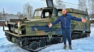 Я купил военный танк Volvo bv202. Новый проект.