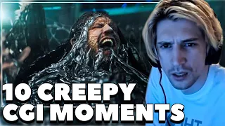 xQc Reacts To: "10 Terrible CGI Movie Moments You Can’t Unsee"