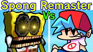 Friday Night Funkin' VS Spong Remastered Full Week (FNF Mod/Hard) (Cancelled Update Build/Spongebob)