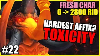 0 to 2800 RIO | Ret Paladin E22 - The hardest affix is Toxicity