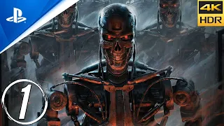 TERMINATOR RESISTANCE ENHANCED PS5 Walkthrough - Part 1 - Escape Pasadena [4K 60FPS HDR]