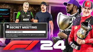 F1 24 Career Mode: NEW Career RECOGNITION System, SECRET Upgrades & Meetings!