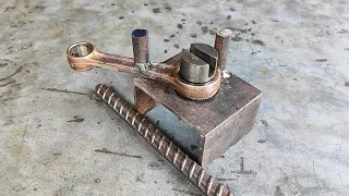 a simple and fast way to make a minimalist iron bending tool