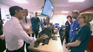 Rishi Sunak unveils emergency care plan to slash NHS waiting times | 5 News