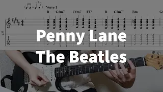 The Beatles - Penny Lane Guitar Tab