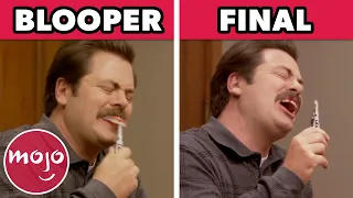 Parks and Recreation: Bloopers vs Actual Scenes