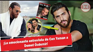 Can Yaman's exciting interview with Demet Özdemir!