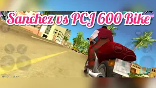 Sanchez vs PCJ 600 Bikes Ride, Speed & Jumps | GTA Vice City - Multiverse of Entertainment