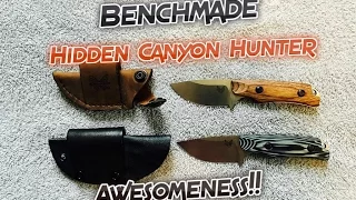 Benchmade Hidden Canyon Hunter: utility perfection!