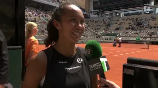 Leylah Fernandez: 2022 Roland Garros Fourth Round Win