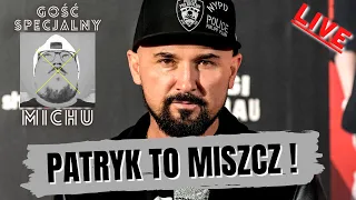 🔴 PATRYK VEGA - Geniusz czy Szarlatan? Gość Specjalny MICHU SZCZEPAŃSKI | LIVE