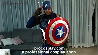 Short Review of Captain America Steve Rogers Cosplay