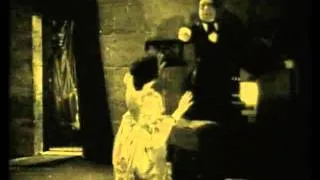 Unmasking scene from THE PHANTOM OF THE OPERA (1925).