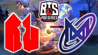 NIGMA GALAXY SEA vs ARMY GENIUSES - INTENSE GAME !! BTS PRO SERIES 11 DOTA 2