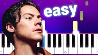 Harry Styles - Falling (100% EASY Piano Tutorial)