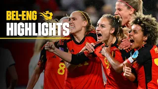 Belgium 3-2 England | STUNNING VICTORY!!! 🤯 | Women's Nations League