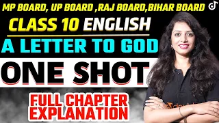 A Letter to God One shot Class 10 English Full Chapter Explanation ✅ Pooja Mam #class10english