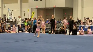 Ava.Grace.lilgymnast Level 5 Floor Excalibur Cup 2024 (9.300) 2nd Place
