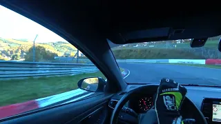 First lap, Nordschleife. 13.11.2022. Hyundai i30N.