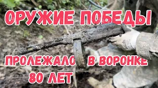 ППШ В ВОРОНКЕ. СНОВА НАШЛИ НЕ КОПАНОЕ МЕСТО! Коп по войне. Окопные истории.