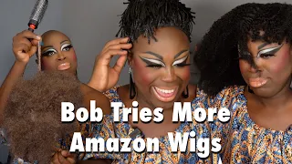 Bob Tries More Wigs From Amazon