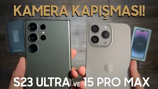 Kamera Karşılaştırması!! iPhone 15 Pro Max ve Galaxy S23 Ultra