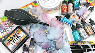 BEST Alcohol ink TIPS and TECHNIQUES