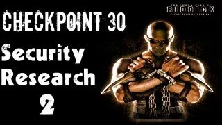 The Chronicles of Riddick: Escape From Butcher Bay - Walkthrough Part 30 - Security Research #2