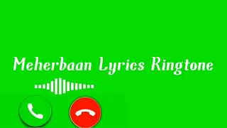 Meherbaan Lyrical Video _ feat Hrithik Roshan _ Katrina Kaif _ Vishal Shekhar Ringtones