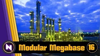 Factorio 016 Modular Megabase - E16 TIMELAPSE EXPANSION