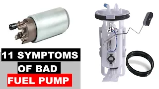 11 Symptoms of bad fuel pump
