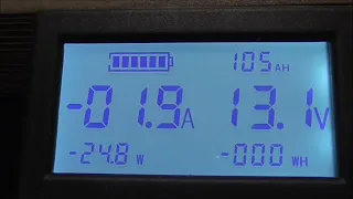 DROK  Hall Sensor Type Battery Monitor - Part 1( initial set up)