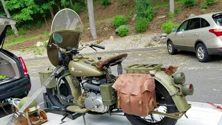 1941 Indian Scout 500cc military bike