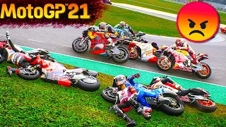 ПРИГОРЕЛ ОТ ИГРЫ (себя) - MotoGP 21