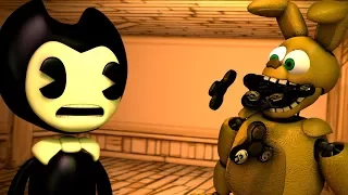 Bendy Chapter 3 Spring Trap Fidget Spinner Fight Animation movie Season 4