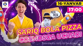 Shok 😳 Sariq bola pizza Kosmosda🔥🇺🇿 SNG da ilk bor🇺🇿