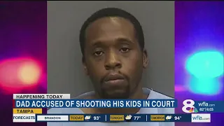 Father accused of killing daughter, shooting son expected in court