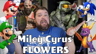 Video Game Characters Sing Flowers from Miley Cyrus