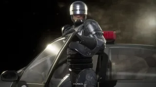 Mortal Kombat 11 - Robocop All Intros & Victories Cinematics