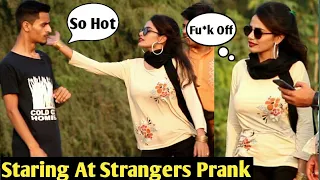 Staring At Strangers Prank | Pranks in Pakistan By Bobby Butt