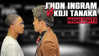 J’hon Ingram vs Koji Kouzi | HIGHLIGHTS | #JhonIngram #MayweatherOlatunji #MayweatherDeji